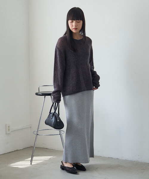 FREAK'S STORE(フリークスストア)の「ワッフルスカート(スカート・レディース・ブラック/ネイビー/グレー・フリ-)」の9枚目の写真