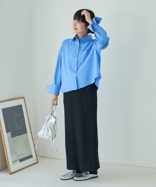 FREAK'S STORE(フリークスストア)の「ワッフルスカート(スカート・レディース・ブラック/ネイビー/グレー・フリ-)」の18枚目の写真