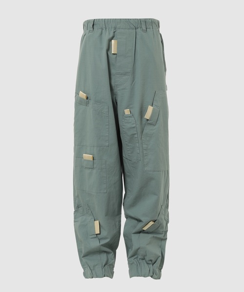PHINGERIN(フィンガリン)の「PULL TAB FLIGHT PANTS(その他パンツ・メンズ・ダークネイビー/グリーン系その他・L)」の1枚目の写真