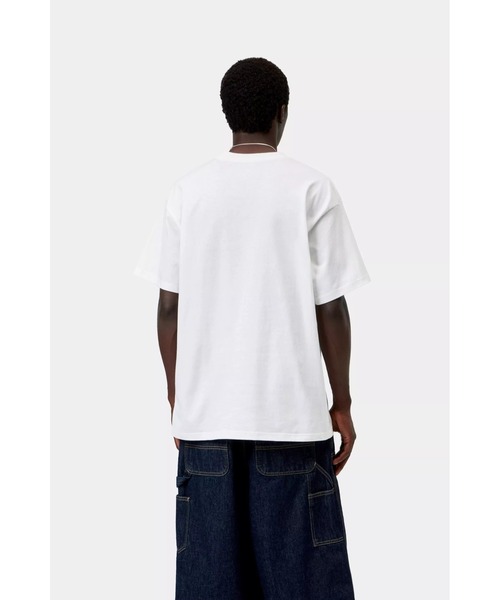 Carhartt WIP(カーハートダブリューアイピー)の「S/S Fromage T-Shirt(Tシャツ/カットソー・メンズ・ホワイト・LARGE/MEDIUM/SMALL)」の4枚目の写真