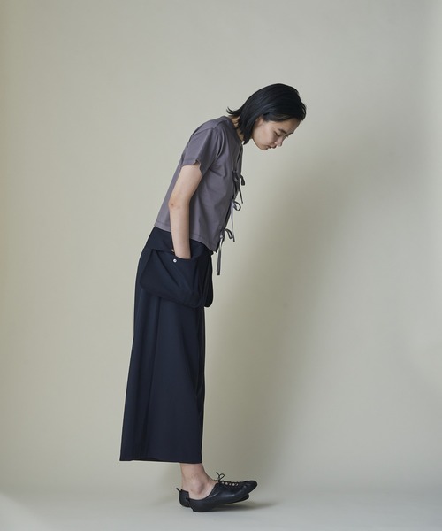 mintdesigns（ミントデザインズ）の「Utility Pocket Midi Pants（その他パンツ・レディース・グレー/ネイビー・ONESIZE）」の11枚目の写真