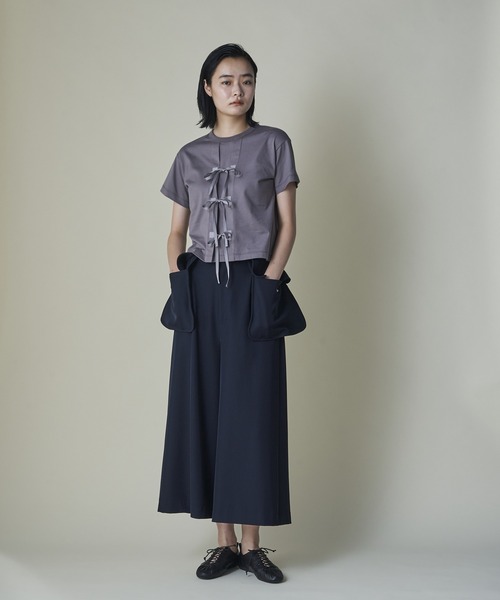 mintdesigns（ミントデザインズ）の「Utility Pocket Midi Pants（その他パンツ・レディース・グレー/ネイビー・ONESIZE）」の12枚目の写真