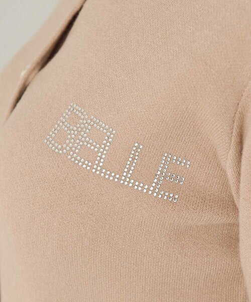 Belle Charme(ベルシャルム)の「【Belle Charme】Bijou Collar Layered Cardigan(カーディガン/ボレロ・レディース・ベージュ/ネイビー/ブラック・FREE)」の18枚目の写真