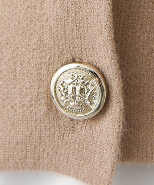 Belle Charme(ベルシャルム)の「【Belle Charme】Bijou Collar Layered Cardigan(カーディガン/ボレロ・レディース・ベージュ/ネイビー/ブラック・FREE)」の19枚目の写真