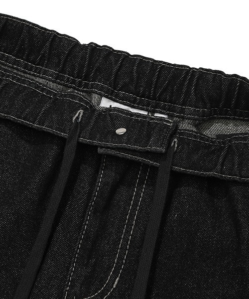 Wacky WiLLy(ワッキーウィリー)の「WIDE EASY DENIM PANTS(デニムパンツ・メンズ・ブラック/インディゴブルー・SMALL/MEDIUM/LARGE/X-LARGE)」の7枚目の写真