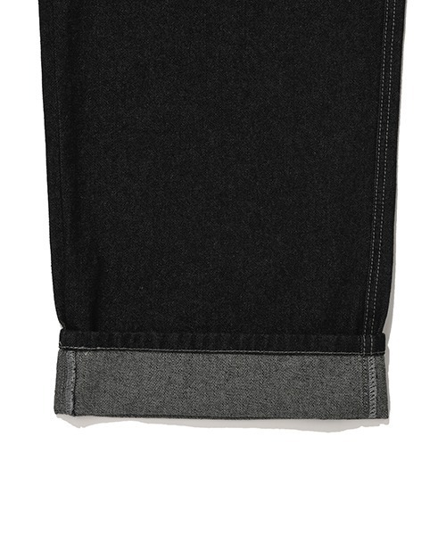 Wacky WiLLy(ワッキーウィリー)の「WIDE EASY DENIM PANTS(デニムパンツ・メンズ・ブラック/インディゴブルー・SMALL/MEDIUM/LARGE/X-LARGE)」の9枚目の写真
