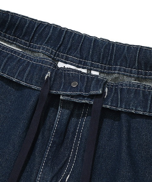 Wacky WiLLy(ワッキーウィリー)の「WIDE EASY DENIM PANTS(デニムパンツ・メンズ・ブラック/インディゴブルー・SMALL/MEDIUM/LARGE/X-LARGE)」の14枚目の写真