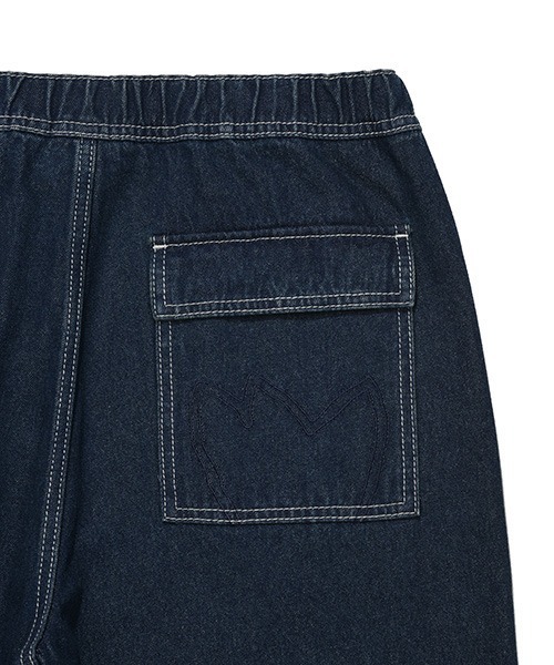 Wacky WiLLy(ワッキーウィリー)の「WIDE EASY DENIM PANTS(デニムパンツ・メンズ・ブラック/インディゴブルー・SMALL/MEDIUM/LARGE/X-LARGE)」の15枚目の写真