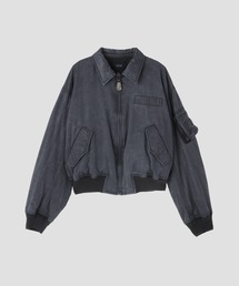 YLEVE / RAYON COTTON PIGMENT DYE BLOUSON