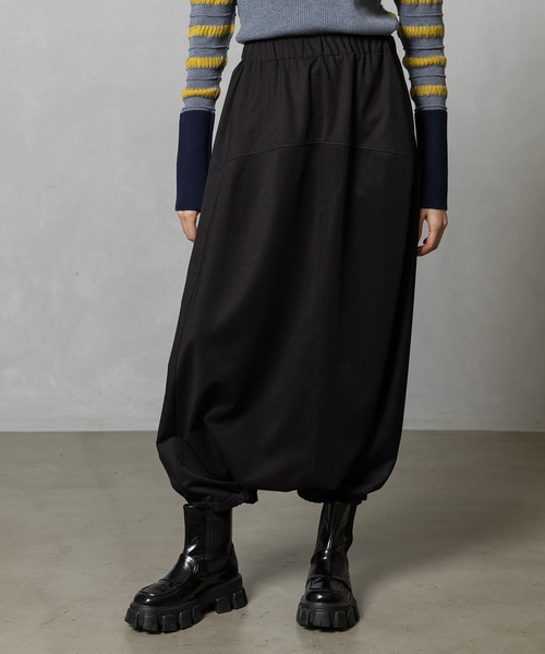 MARECHAL TERRE(マルシャルテル)の「サルエルパンツ(その他パンツ・レディース・カーキ/ネイビー/ブラック/チャコールグレー・MEDIUM)」の1枚目の写真