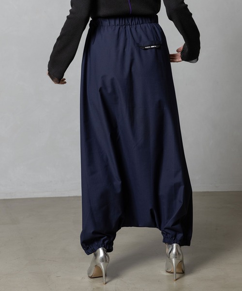 MARECHAL TERRE(マルシャルテル)の「サルエルパンツ(その他パンツ・レディース・カーキ/ネイビー/ブラック/チャコールグレー・MEDIUM)」の6枚目の写真