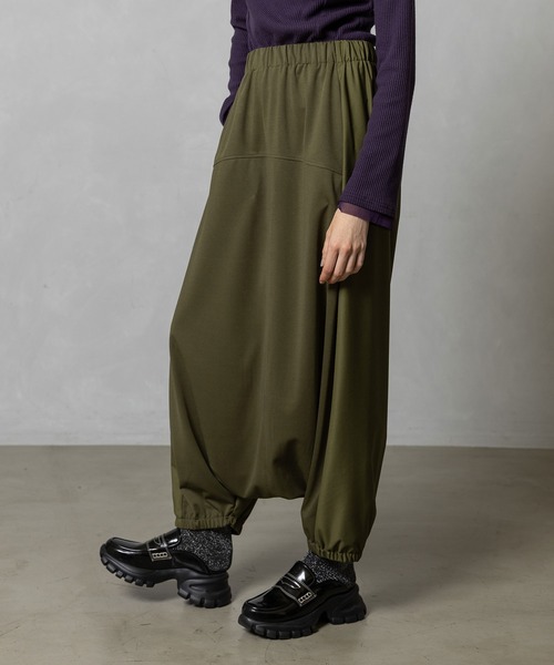 MARECHAL TERRE(マルシャルテル)の「サルエルパンツ(その他パンツ・レディース・カーキ/ネイビー/ブラック/チャコールグレー・MEDIUM)」の12枚目の写真