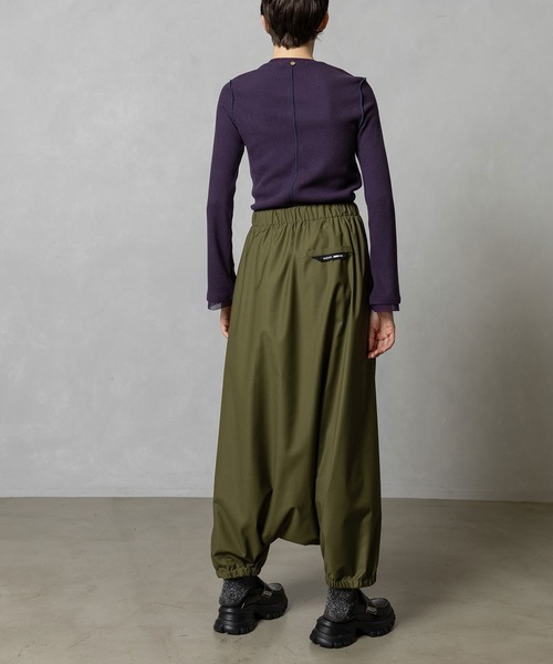 MARECHAL TERRE(マルシャルテル)の「サルエルパンツ(その他パンツ・レディース・カーキ/ネイビー/ブラック/チャコールグレー・MEDIUM)」の16枚目の写真