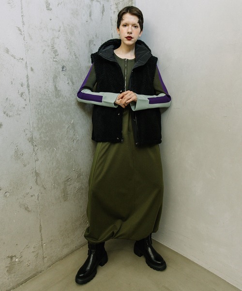 MARECHAL TERRE(マルシャルテル)の「サルエルパンツ(その他パンツ・レディース・カーキ/ネイビー/ブラック/チャコールグレー・MEDIUM)」の18枚目の写真