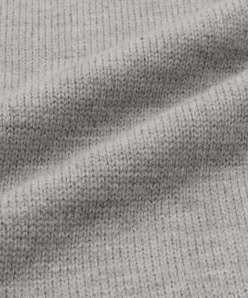 ROPE' PICNIC（ロペピクニック）の「ハイネックラグランショートニットプルオーバー（ニット/セーター・レディース・ブラック/キナリ/クリーム/レッド/グレー/サックスブルー・FREE）」の8枚目の写真
