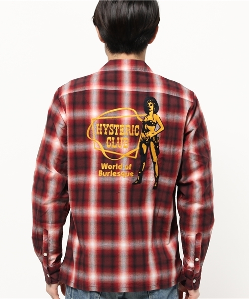 HYSTERIC GLAMOUR（ヒステリックグラマー）の「PREMIUM CLUB刺繍 長袖