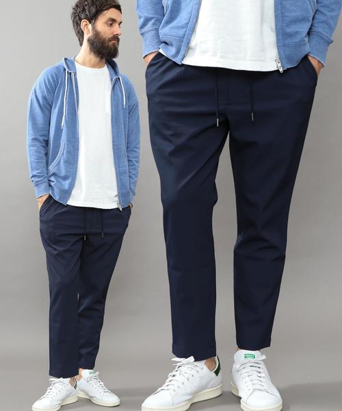 BEAUTY&YOUTH UNITED ARROWS（ビューティーアンドユースユナイテッドアローズ）の「BY ドライ コードレーン 1プリーツ イージーパンツ◆（その他パンツ・メンズ・ブラック/オリーブ/ネイビー・X-LARGE/LARGE/SMALL/MEDIUM）」の3枚目の写真