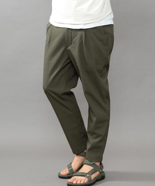 BEAUTY&YOUTH UNITED ARROWS（ビューティーアンドユースユナイテッドアローズ）の「BY ドライ コードレーン 1プリーツ イージーパンツ◆（その他パンツ・メンズ・ブラック/オリーブ/ネイビー・X-LARGE/LARGE/SMALL/MEDIUM）」の17枚目の写真