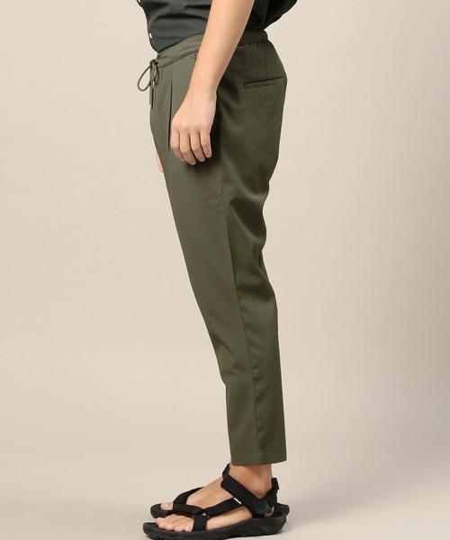 BEAUTY&YOUTH UNITED ARROWS（ビューティーアンドユースユナイテッドアローズ）の「BY ドライ コードレーン 1プリーツ イージーパンツ◆（その他パンツ・メンズ・ブラック/オリーブ/ネイビー・X-LARGE/LARGE/SMALL/MEDIUM）」の18枚目の写真
