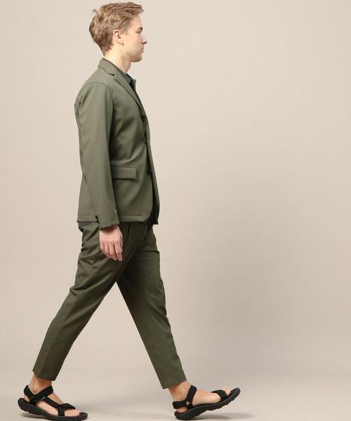 BEAUTY&YOUTH UNITED ARROWS（ビューティーアンドユースユナイテッドアローズ）の「BY ドライ コードレーン 1プリーツ イージーパンツ◆（その他パンツ・メンズ・ブラック/オリーブ/ネイビー・X-LARGE/LARGE/SMALL/MEDIUM）」の10枚目の写真