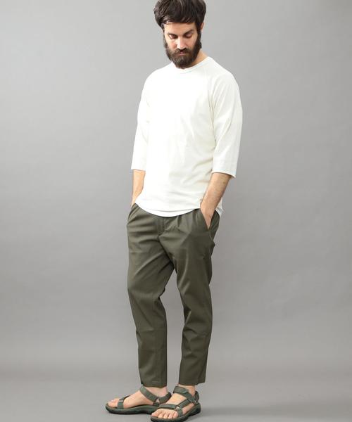 BEAUTY&YOUTH UNITED ARROWS（ビューティーアンドユースユナイテッドアローズ）の「BY ドライ コードレーン 1プリーツ イージーパンツ◆（その他パンツ・メンズ・ブラック/オリーブ/ネイビー・X-LARGE/LARGE/SMALL/MEDIUM）」の11枚目の写真