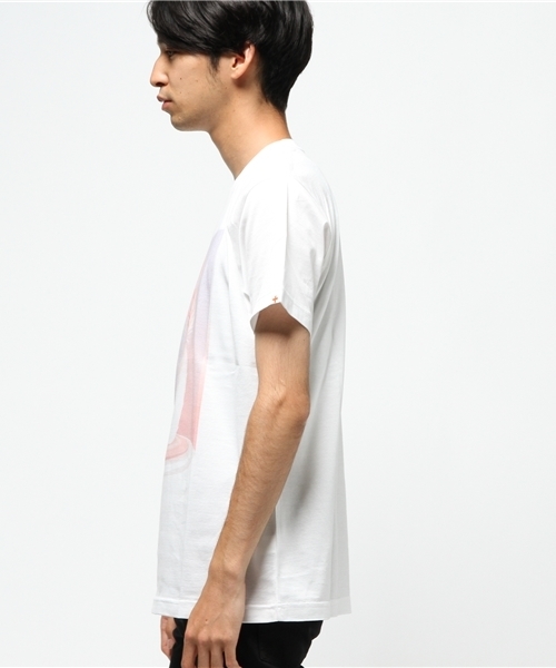 HEAD PORTER(ヘッドポーター)の「PINEAPPLE SOUNDS TEE(Tシャツ/カットソー・メンズ・ホワイト・MEDIUM/X-LARGE/SMALL/LARGE)」の4枚目の写真