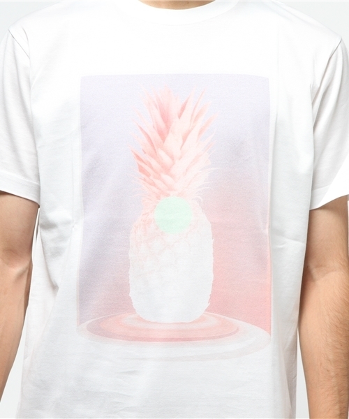 HEAD PORTER(ヘッドポーター)の「PINEAPPLE SOUNDS TEE(Tシャツ/カットソー・メンズ・ホワイト・MEDIUM/X-LARGE/SMALL/LARGE)」の8枚目の写真