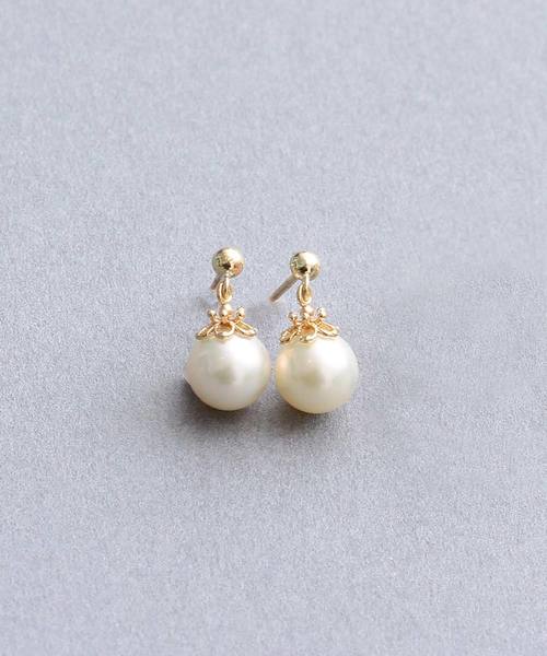 NOIR DE POUPEE（ノワールドプーペ）の「【WEB限定】K10 パール