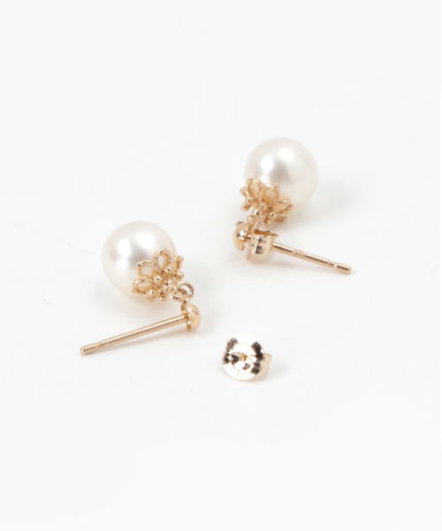 NOIR DE POUPEE（ノワールドプーペ）の「【WEB限定】K10 パール