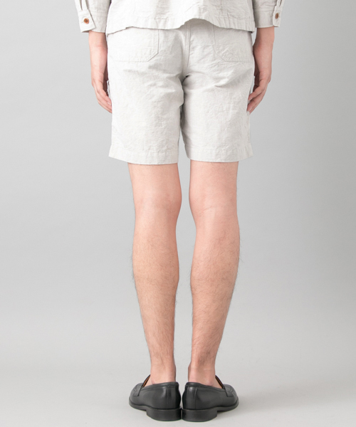 FREEMANS SPORTING CLUB(フリーマンズ スポーティング クラブ)の「FSC JP C/L CANVAS CAMP SHORTS(その他パンツ・メンズ・ネイビー/ベージュ・3/2)」の5枚目の写真