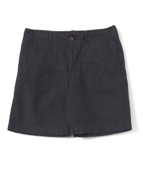 FREEMANS SPORTING CLUB(フリーマンズ スポーティング クラブ)の「FSC JP C/L CANVAS CAMP SHORTS(その他パンツ・メンズ・ネイビー/ベージュ・3/2)」の7枚目の写真