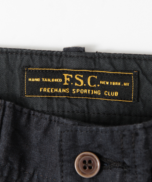 FREEMANS SPORTING CLUB(フリーマンズ スポーティング クラブ)の「FSC JP C/L CANVAS CAMP SHORTS(その他パンツ・メンズ・ネイビー/ベージュ・3/2)」の11枚目の写真