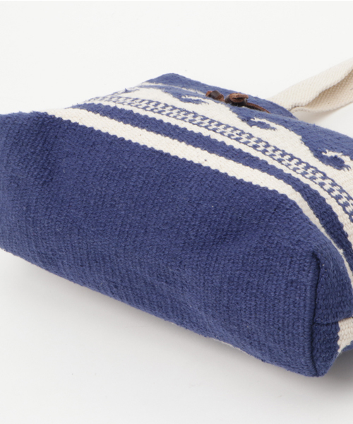 Kahiko（カヒコ）の「【kahiko】ウェーブボーダートートバッグ（トートバッグ・レディース・ネイビー/ホワイト/グレー/ブラック・FREE）」の9枚目の写真