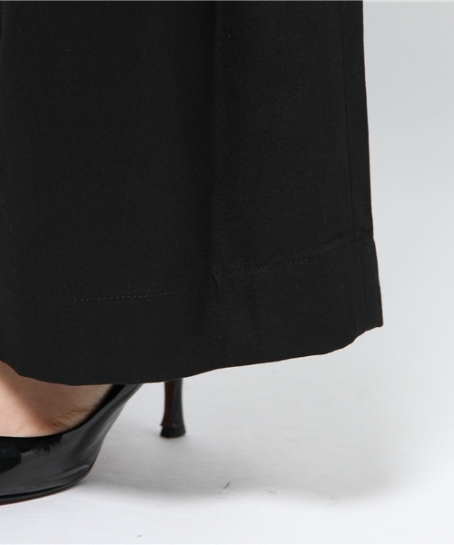 COMME CA ISM（コムサイズム）の「ワイドパンツ（その他パンツ・レディース・チャコール/ブラック・MEDIUM/SMALL/LARGE）」の9枚目の写真