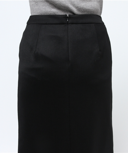 22 OCTOBRE（ヴァンドゥ－オクトーブル）の「ラップ風スカート（スカート・レディース・ホワイト/ボルドー/ブラック・36/38/40）」の7枚目の写真