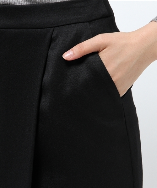 22 OCTOBRE（ヴァンドゥ－オクトーブル）の「ラップ風スカート（スカート・レディース・ホワイト/ボルドー/ブラック・36/38/40）」の8枚目の写真