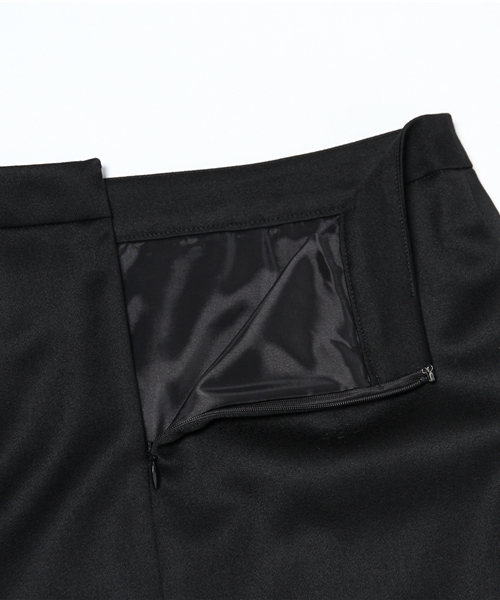 22 OCTOBRE（ヴァンドゥ－オクトーブル）の「ラップ風スカート（スカート・レディース・ホワイト/ボルドー/ブラック・36/38/40）」の10枚目の写真