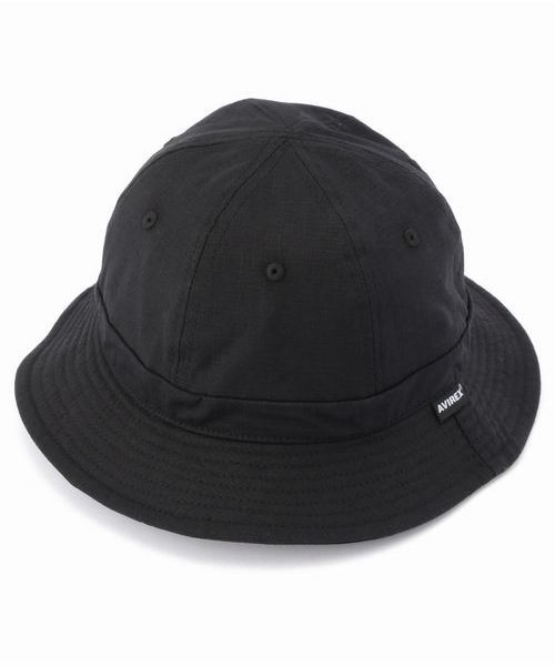 AVIREX（アヴィレックス）の「avirex/アヴィレックス/ RIP STOP METRO HAT/ リップストップ メトロ ハット（ハット・メンズ・ブラック/カーキ・FREE）」の2枚目の写真