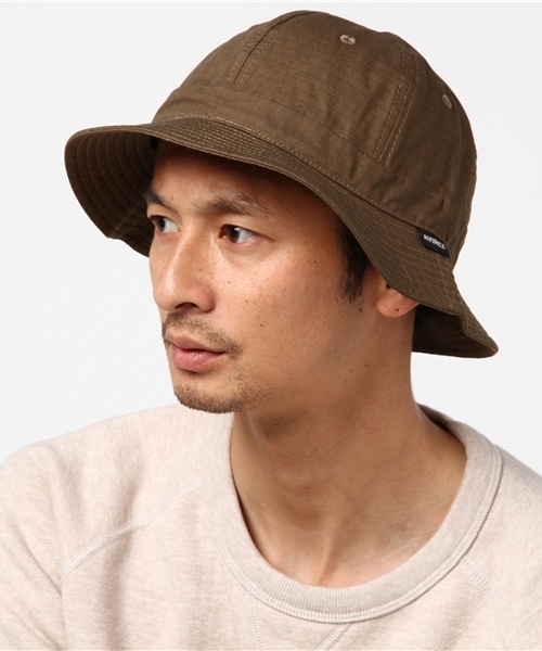 AVIREX（アヴィレックス）の「avirex/アヴィレックス/ RIP STOP METRO HAT/ リップストップ メトロ ハット（ハット・メンズ・ブラック/カーキ・FREE）」の9枚目の写真