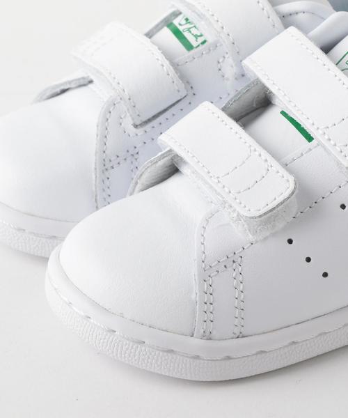 adidas（アディダス）の「WEB限定【adidas(アディダス)】スタンスミス CFI 12cm-13cm（スニーカー・キッズ・ホワイト/ケリー・13cm/12cm）」の7枚目の写真