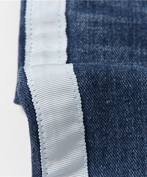 LUC DNM （ラックデニム）の「LUCDNM ラックデニム　tape line boy's テープラインボーイズ（デニムパンツ・レディース・ブルー・LARGE/MEDIUM）」の11枚目の写真