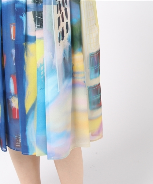 ツモリチサト　女優プリント　スカート　TSUMORI CHISATO SEA TRIP SKIRT - TSUMORI CHISATO