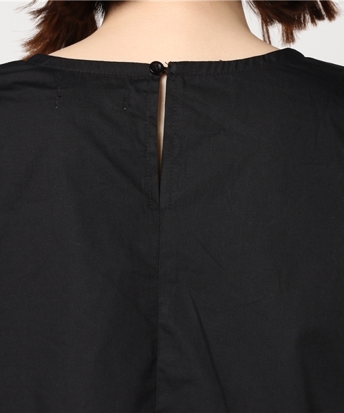 WEGO（ウィゴー）の「WEGO/リボンスリーブ刺繍ワンピース（ワンピース・レディース・ベージュ/ブラック・FREE）」の8枚目の写真