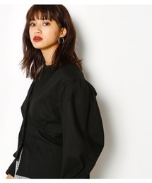 SLY | VOLUME SLEEVE ASYMMETRY JK(その他アウター)