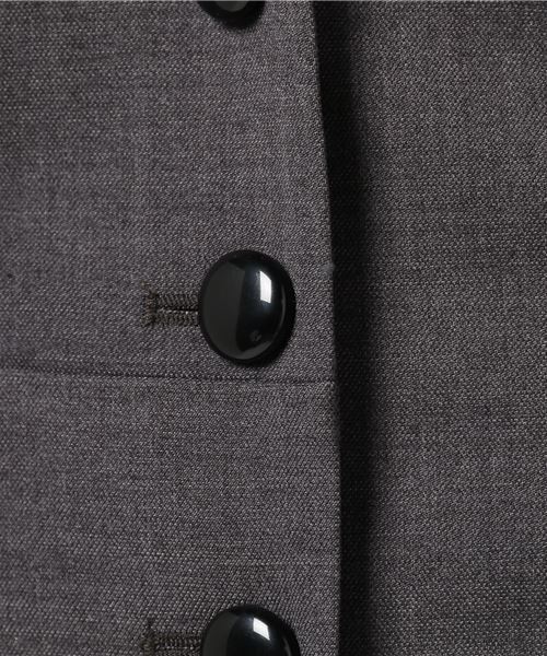 SLY(スライ)の「VOLUME SLEEVE ASYMMETRY JK(その他アウター・レディース・グレー/ブラック/ベージュ・1/2)」の8枚目の写真