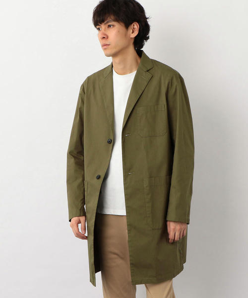 Burberry オリーブグリーン チェスターコート Burberry オリーブグリーン チェスターコート Burberry オリーブ