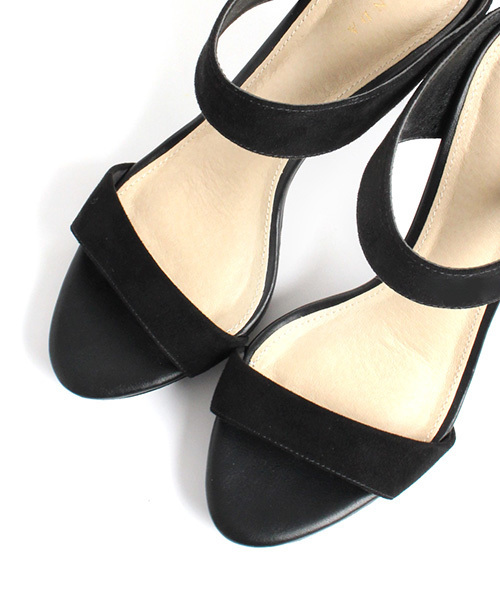 RANDA（ランダ）の「ハイヒールミュールサンダル（サンダル・レディース・ピンク/ホワイト/ブラック・LL/S/L/M）」の5枚目の写真
