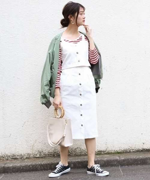 PAGEBOY(ページボーイ)の「バンブーハンドルバック(ハンドバッグ・レディース・ライトベージュ/ネイビー/レッド・FREE)」の19枚目の写真