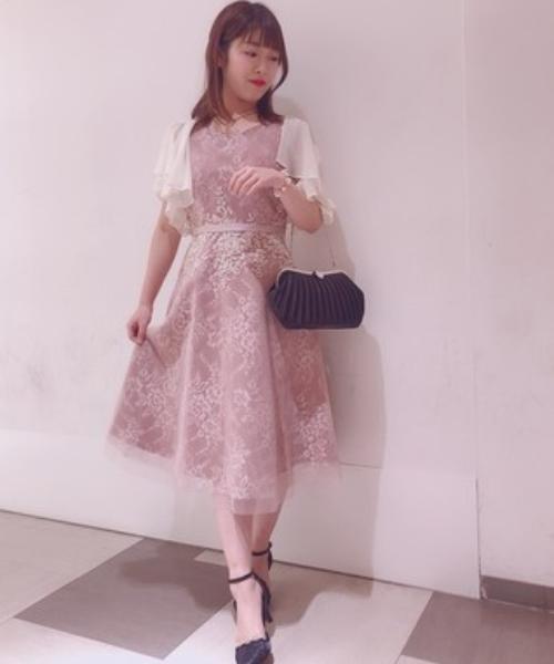 Cupid Heart（キューピッドハート）の「【Cupid Heart】結婚式バッグ プリーツパーティーバッグ（クラッチバッグ・レディース・ネイビー/ベージュ/ブラック/シルバー・MEDIUM）」の14枚目の写真