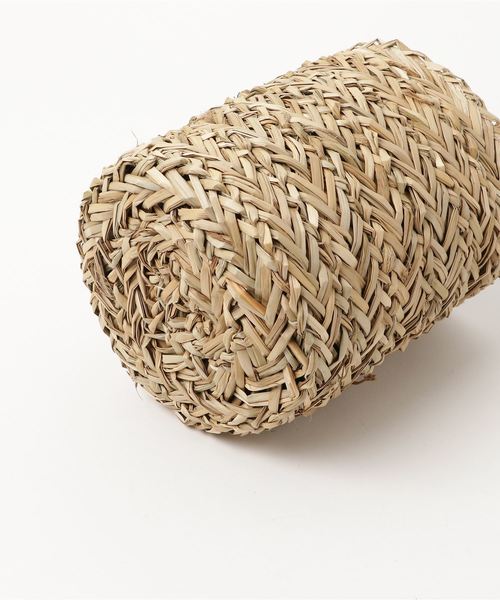 notch.(ノッチ)の「シーグラス エクシレショルダーバッグ(かごバッグ・レディース・ネイビー/キャメル・ONE SIZE)」の3枚目の写真